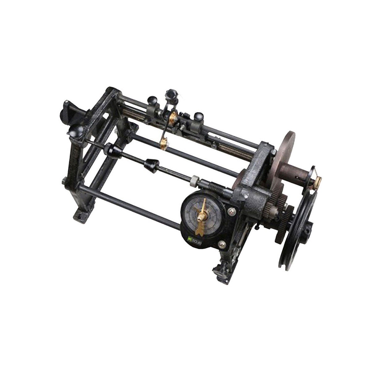 Manual Coil Winder NZ-2 Hand-operated Winding Machine Pointer Counting 0-2500