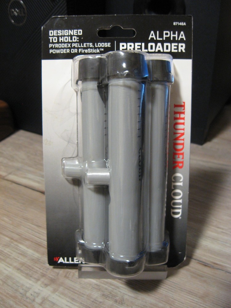 Thunder Cloud Muzzleloader 3 Pack Alpha Preloader 87146A