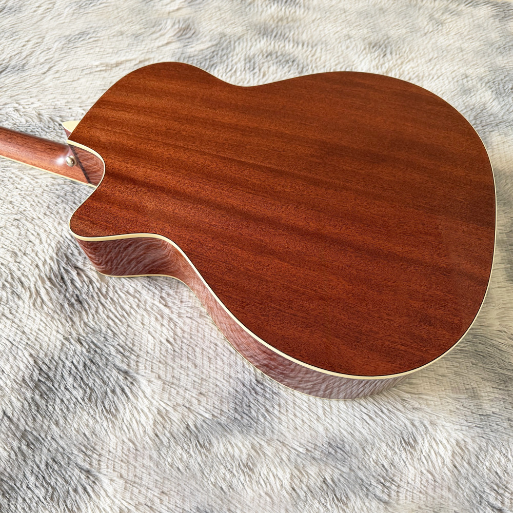 Acoustic Guitar For Beginners And Easy To Lear High-Quality Double Solid Spruce