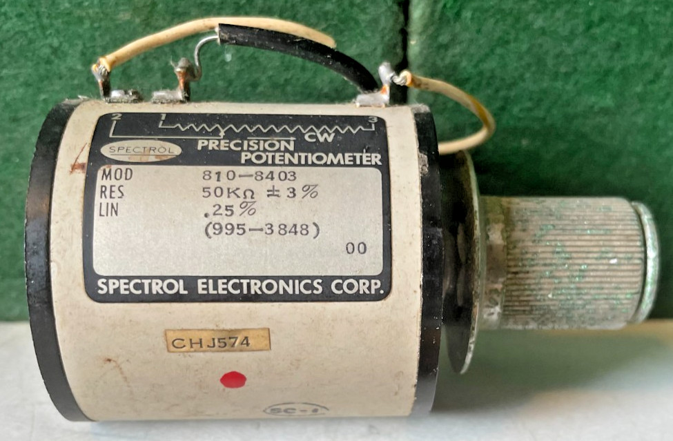 Spectrol Electronics 810-8403 Precision Potentiometer, 50Kohms