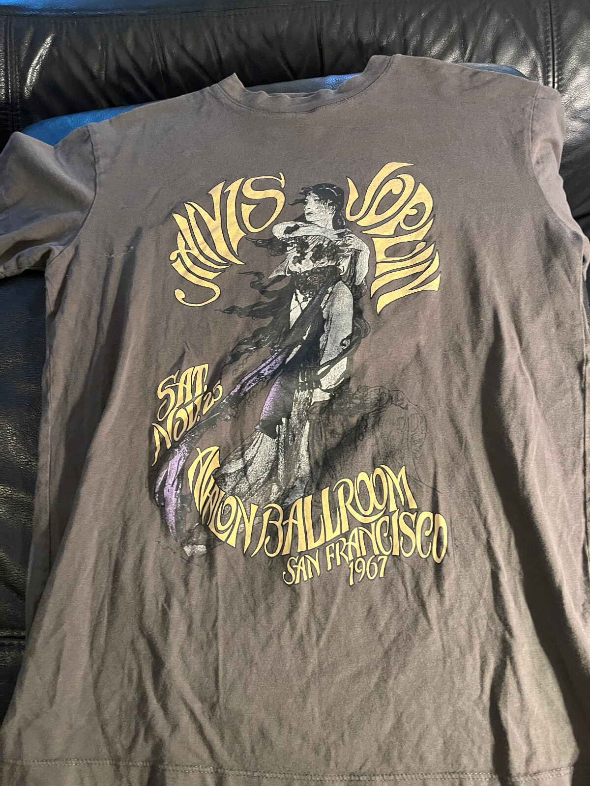 Janis Joplin t shirt live 1967 San francisco official merch xxs Classic rock