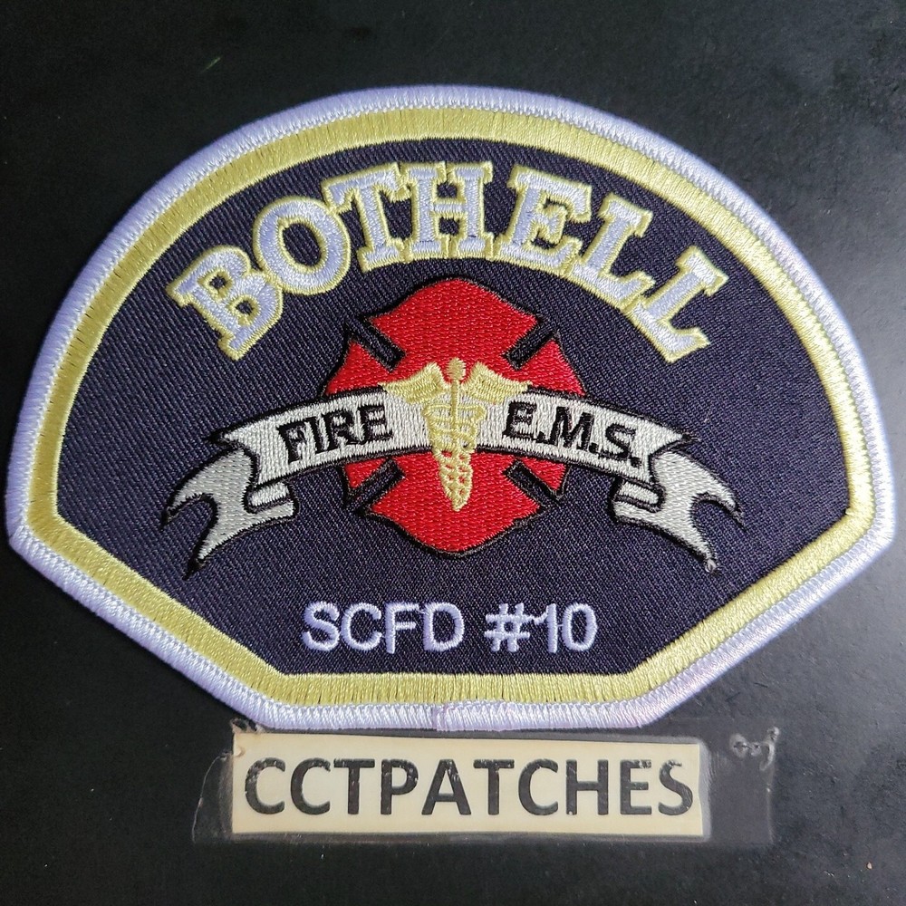 BOTHELL, WASHINGTON FIRE DEPARTMENT PATCH WA