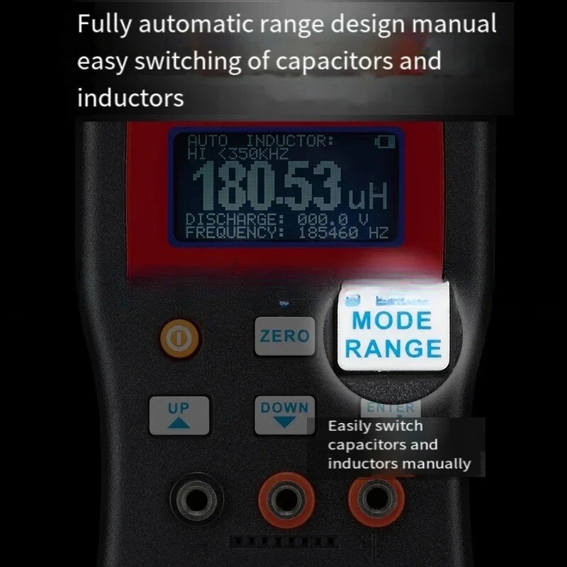 Capacitance Inductance MLC500 Capacitance Meter Digital Display High Precision