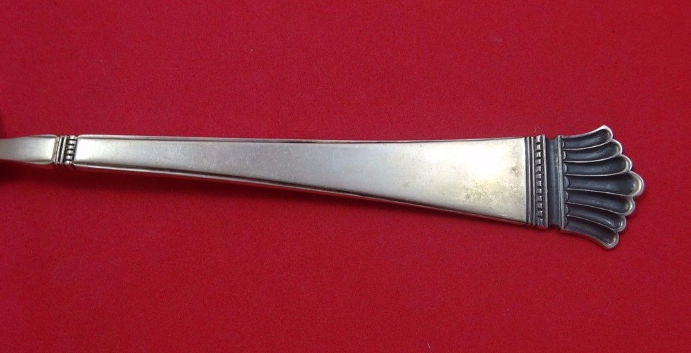 Kavaler by Saethers Gull Norwegian Sterling Silver Serving Spoon 8"