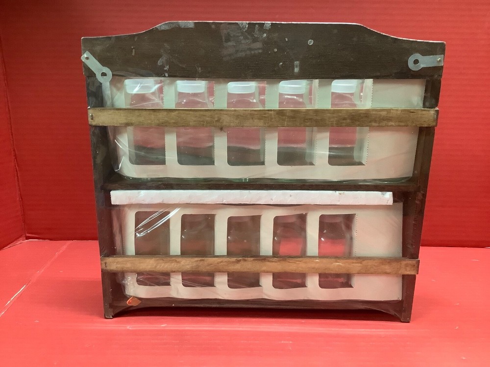 Unbranded Decorative Spice Rack w/ Shakers