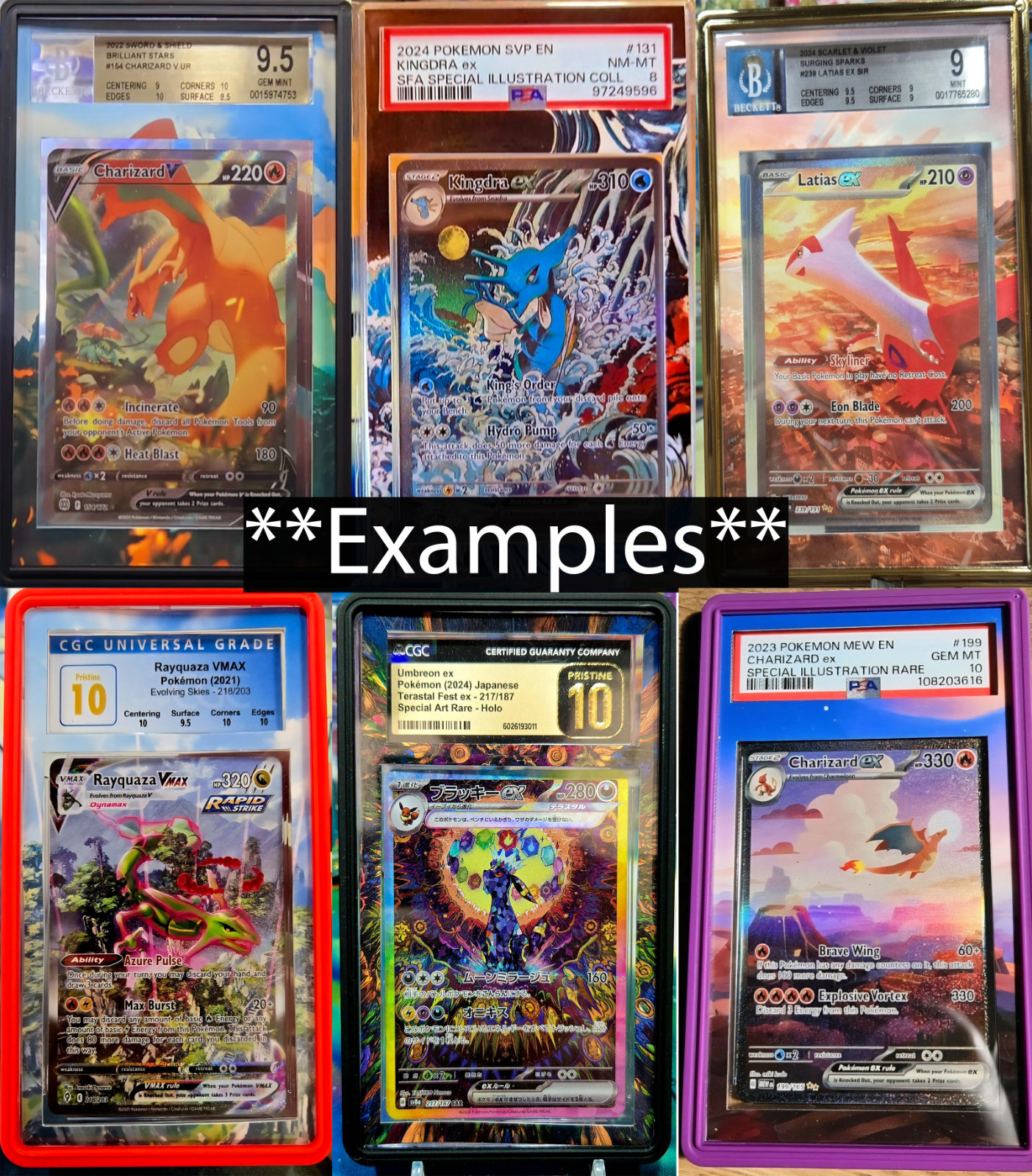 Mega Venusaur EX 155 Mega Evolution PSA BGS CGC TAG Extended Art Pokemon