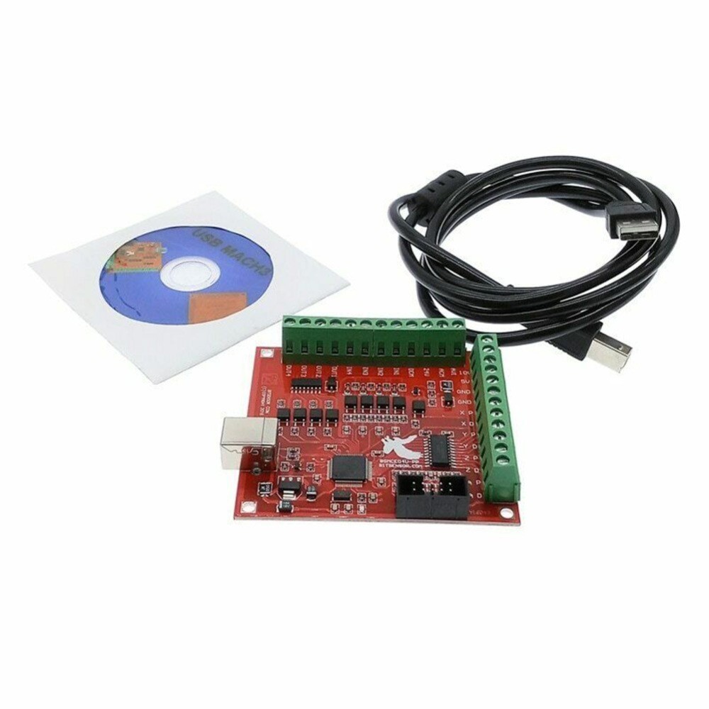 For BREAKOUT Board 4 Interface Driver Motion-Controller CNC USB 100Khz Set