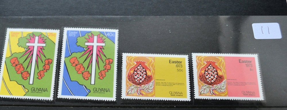 GUYANA STAMPS 1973 EASTER 11.