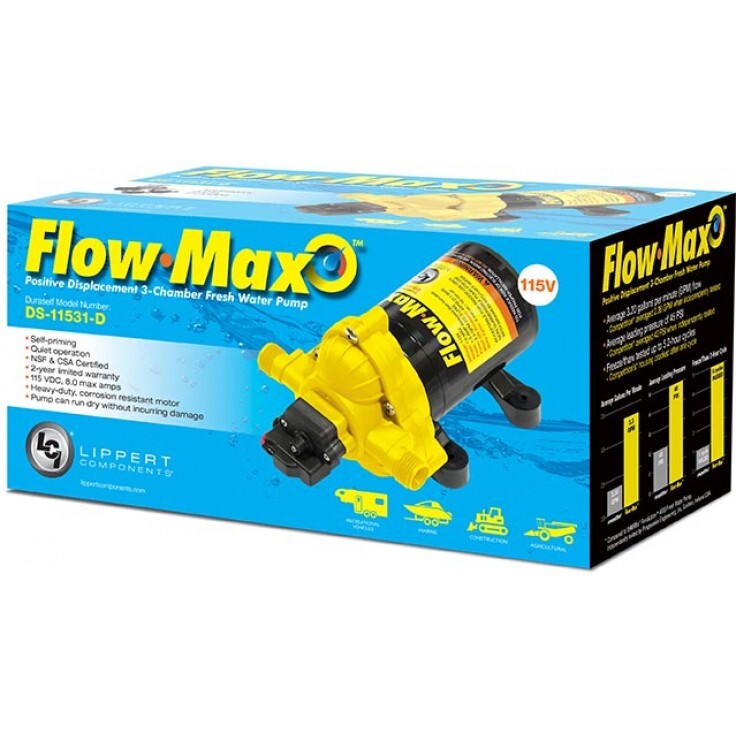 Lippert Components 689054 Flow-MaX Fresh Water Pump