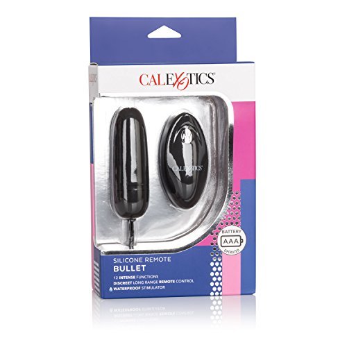 Silicone Wireless Remote Bullet Waterproof Black