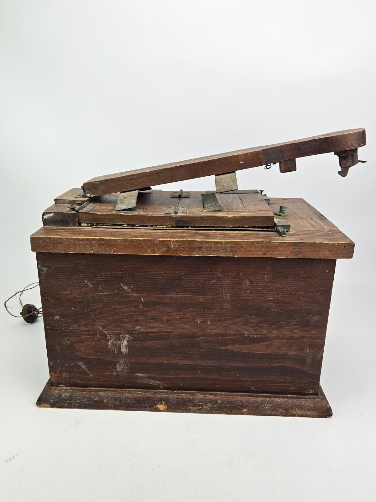 Antique Wooden Light Box For Developing Film Photo Developer Vintage Darkroom