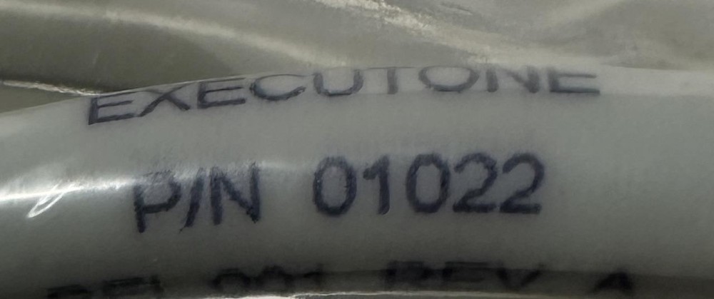 Executone 01022 Telephone System Interconnect Cable REV. A