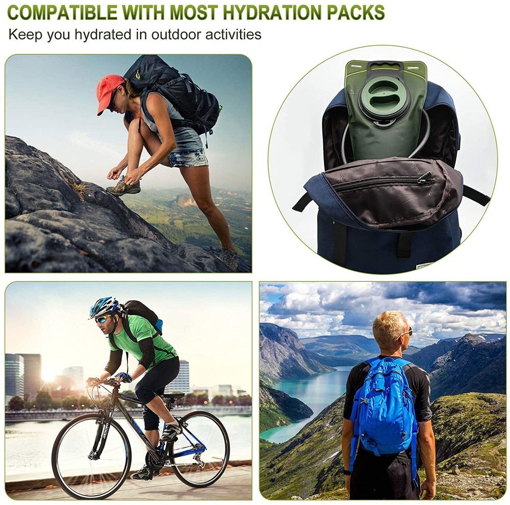 2L Water Bladder Backpack Hydration System Camel bak Pack Bag Camping Hiking AUS