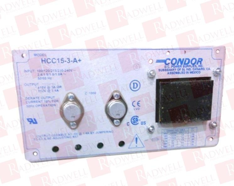 SL POWER ELECTRONICS HCC-15-3-A+ / HCC153A (USED)