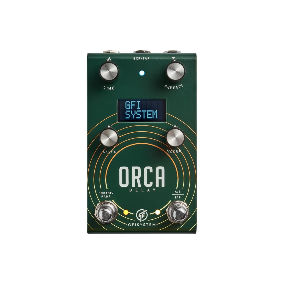 Orca Stereo Delay Pedal Guitar Effects Pedal