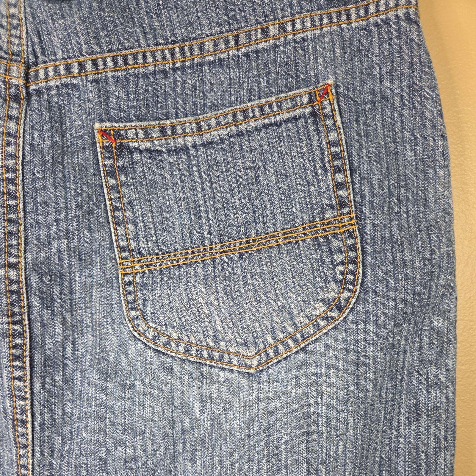 Unionbay Long Slit Denim Skirt Size 5 Juniors Maxi Boho Hipster Hippie Y2K Artsy