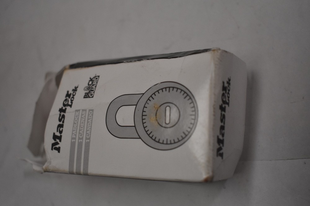 Master Lock Dial Combination Padlock Locker Gym Spin Wheel Padlock w Code