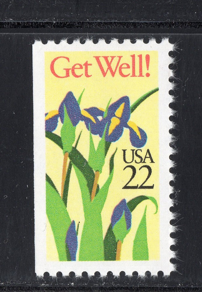 2268 * GET WELL  *   U.S.Postage Stamp   MNH