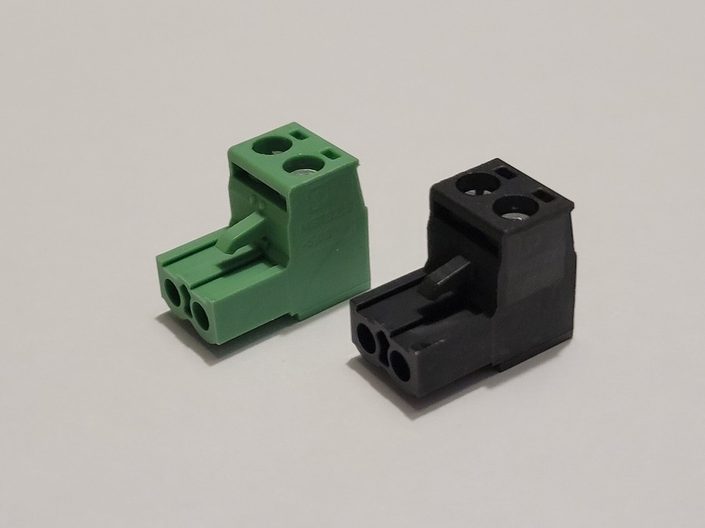 Marklin Central Station, CS3, ESU, ECoS Track Feeder Wire Connector Plug Pair