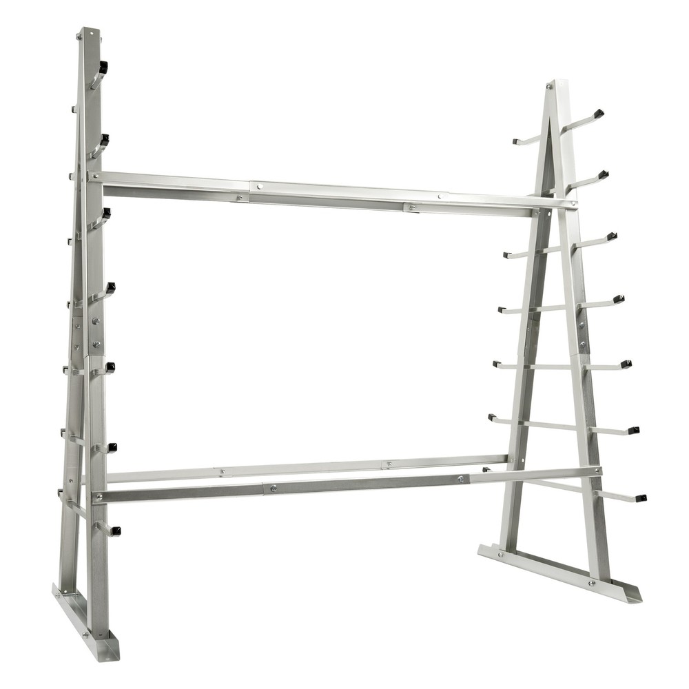 2000LBS 7-Tier Floor Standing Horizontal Storage Rack for Lumber/Pipe Adjustable
