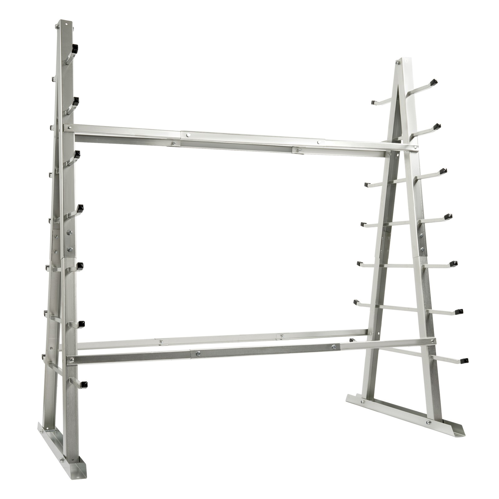 Heavy Duty Steel Horizontal Storage Rack with 7-Tier For Lumber/Pipe Organizer
