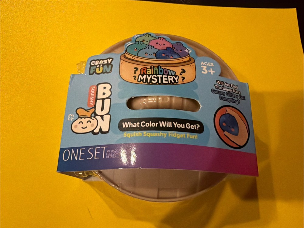 Squishy Bun Glitter Mystery Dumpling