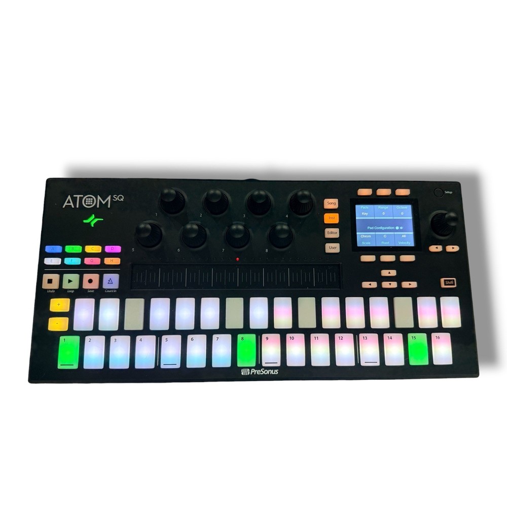 Presonus ATOM SQ USB MIDI Controller DAW CONTROLLER - Tested Working / Mint