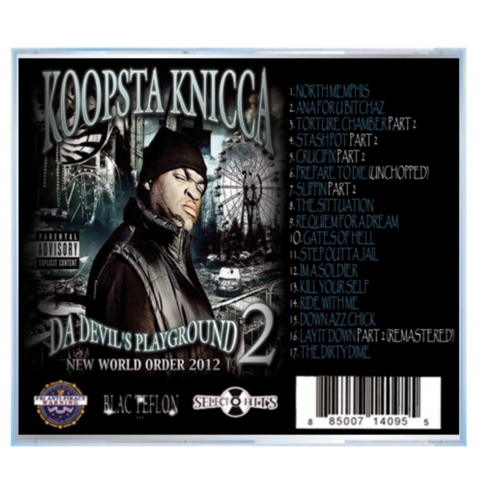 Koopsta Knicca Da Devils Playground 2 Cd