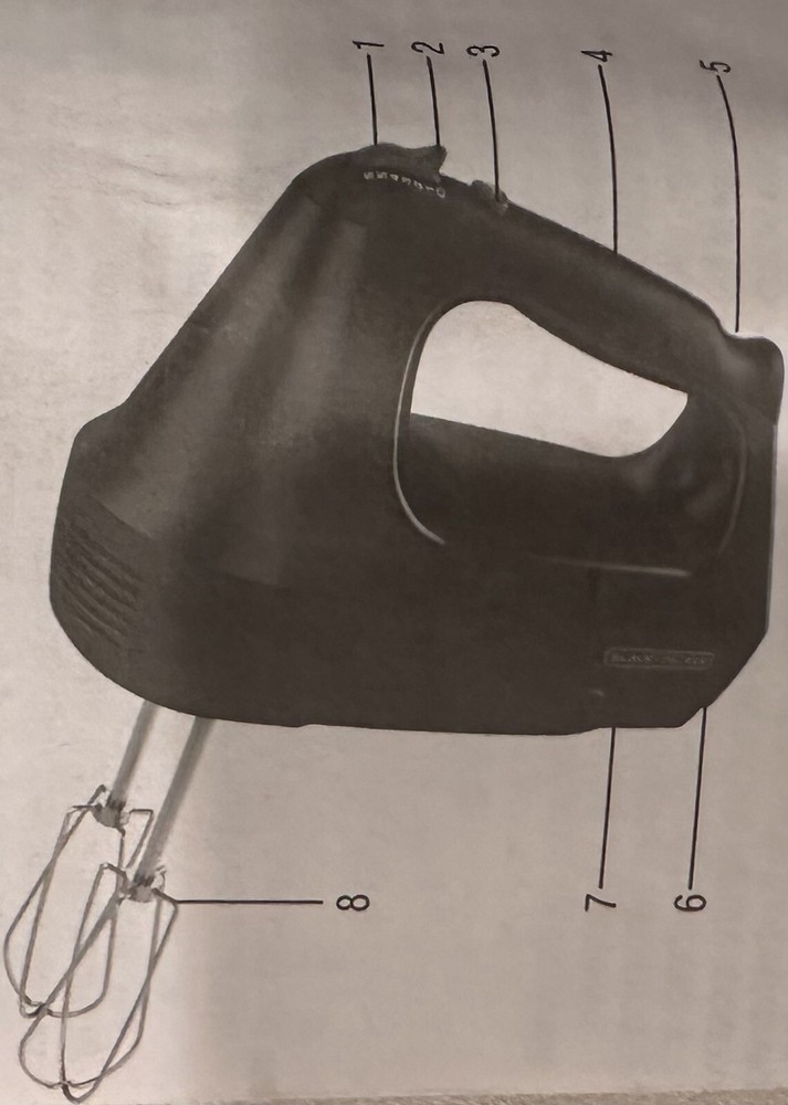 Black & Decker MX3200B Hand Mixer