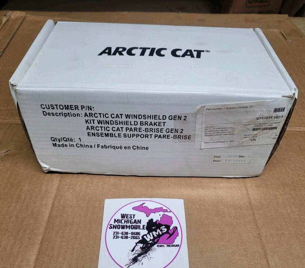 Arctic Cat ATV Quick-Release Windguard Windshield Accessory Kit 1996-2013