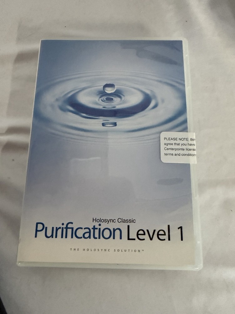 Purification Level 1 The Holosync Solution 5 CD Development Self Mastery Set