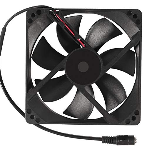 AC Powered Cooling Fan with Speed Controller for Ventilation Exhaust Projects