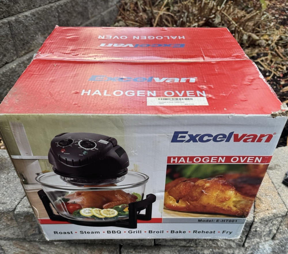 Excelvan 12 Quart 1200W Halogen Oven model E-HT001