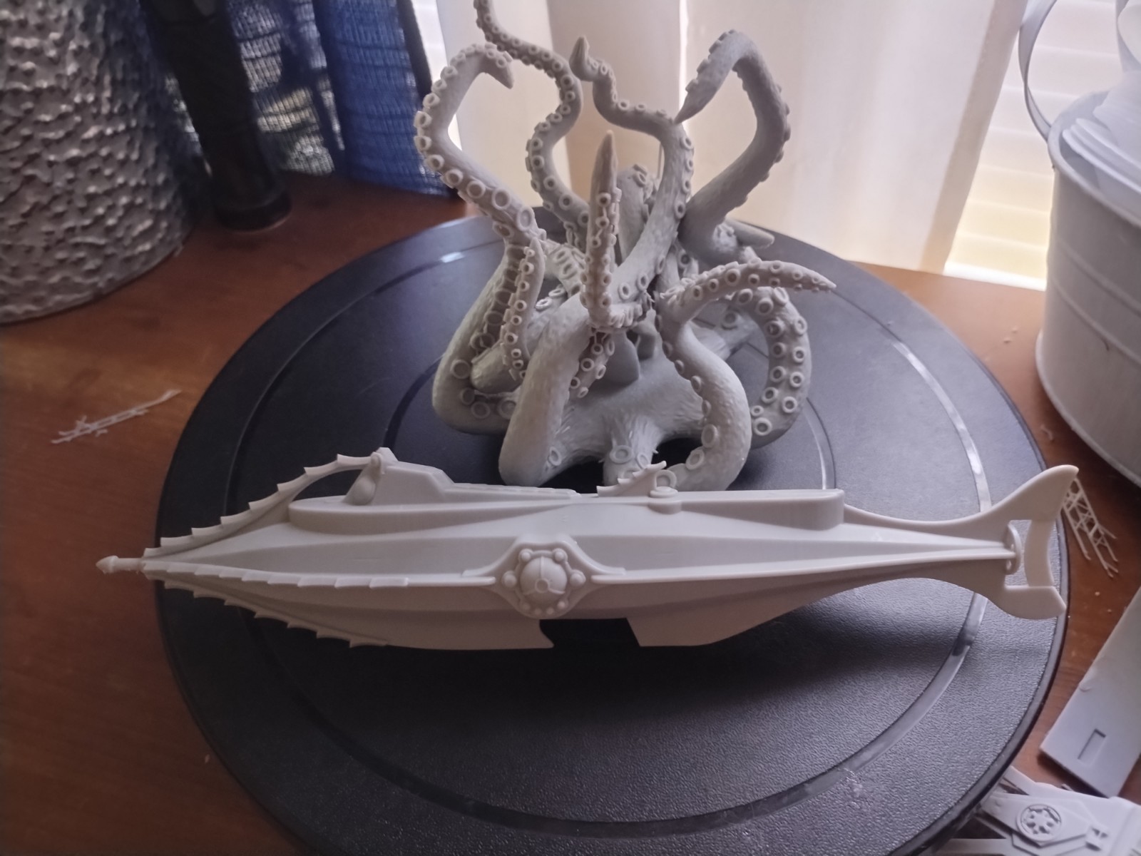 20,000 Leagues Under The Sea Nautilus 3d Resin Print 10"