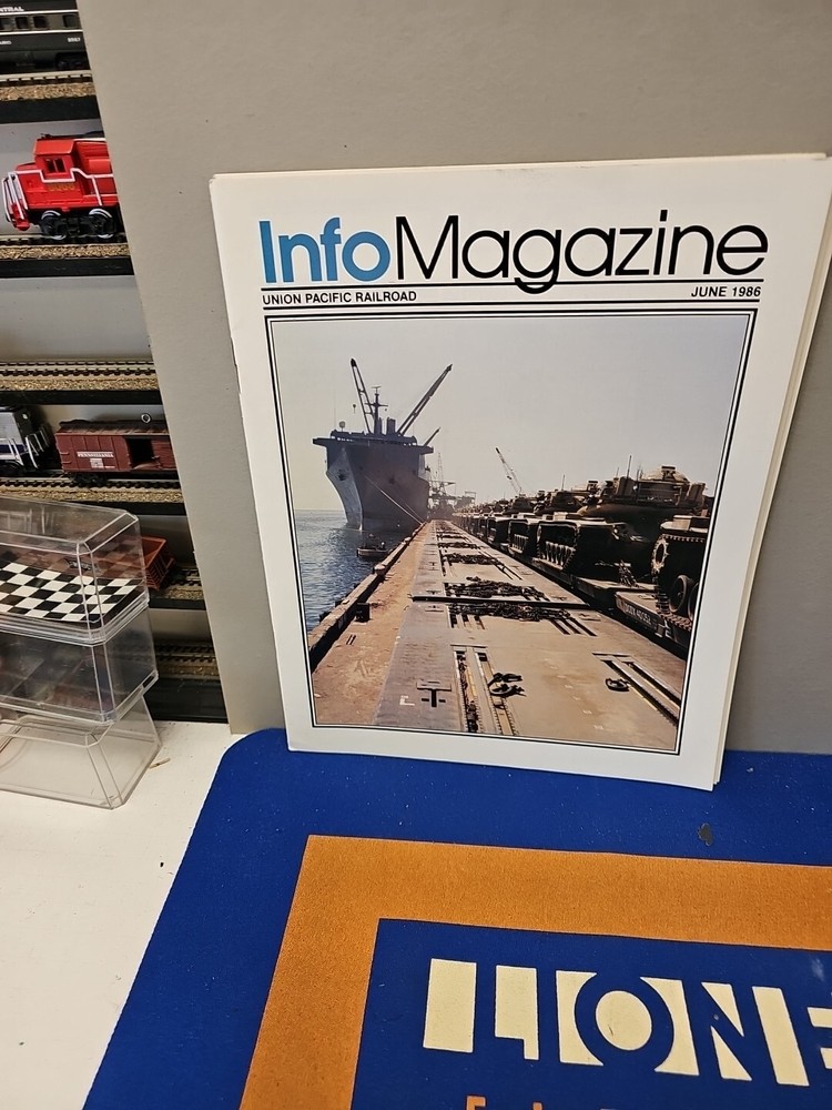 Info Magazine Union Pacific System 1986 11 Issues