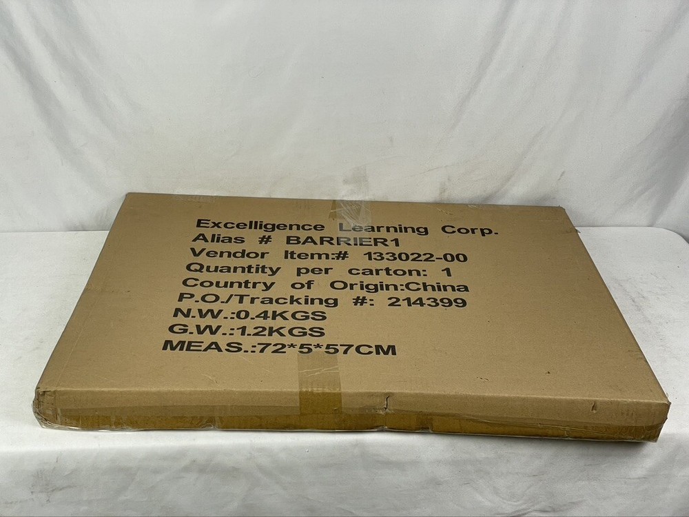 Excellerations Fold Up Portable Desktop Barrier