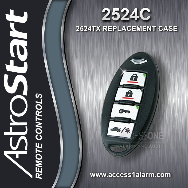 AstroStart 2524-TX 2-Way LED Remote Control REPLACEMENT CASE ONLY - HST-2524