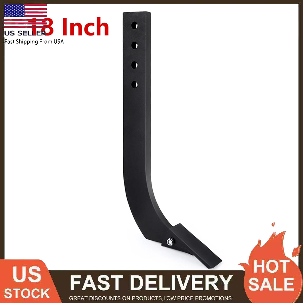 1PCS 18'' Ripper Shank 4 Holes Box Blade Shank Scraper Shank with Teeth and Pins