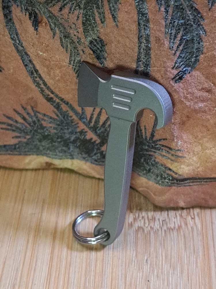 EDC Titanium Alloy Keychain Bottle Opener Multi-Tool