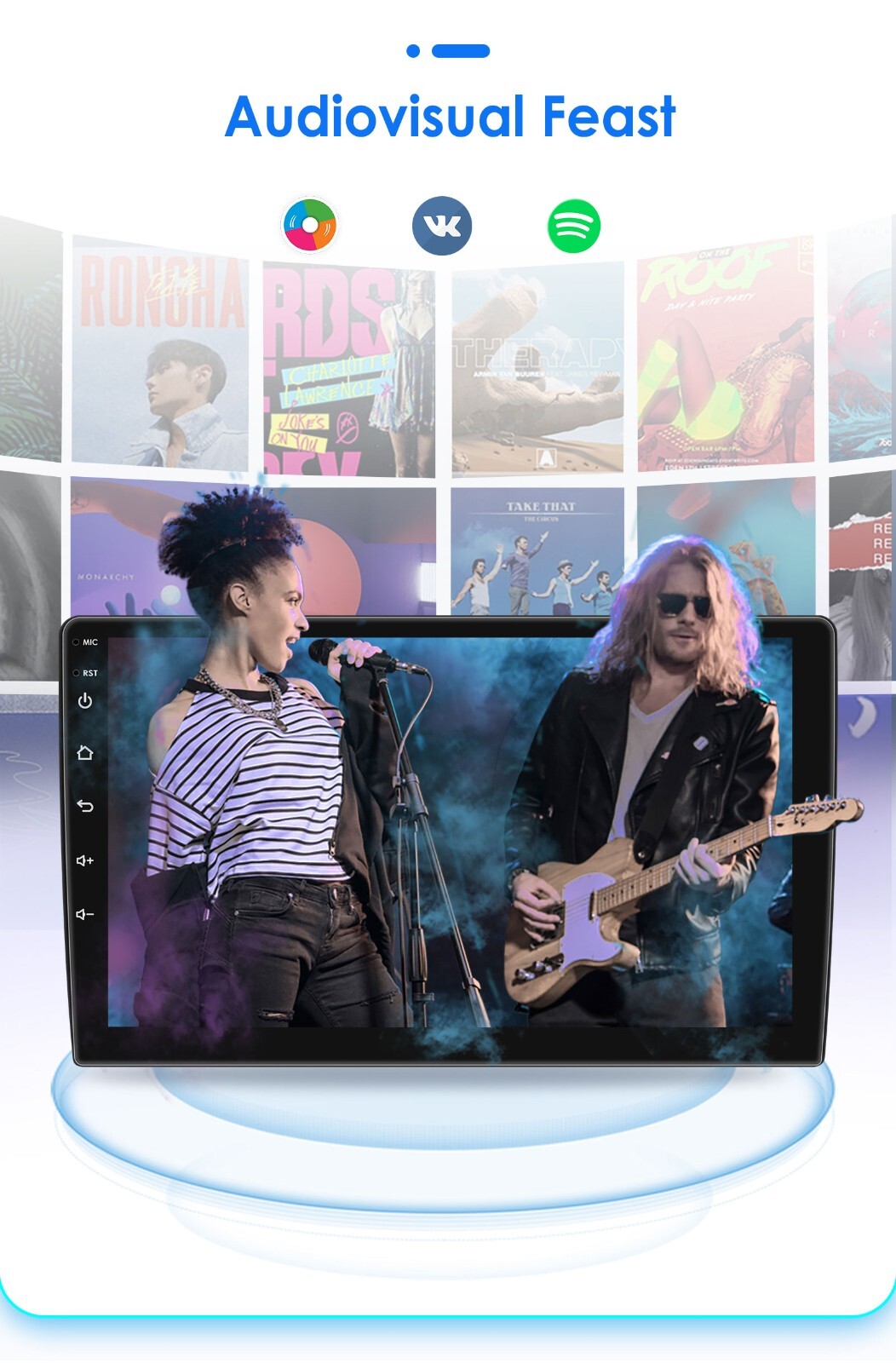 For Chevrolet Camaro 2010-2015 Android14 Radio Stereo FM Apple Carplay GPS Navi