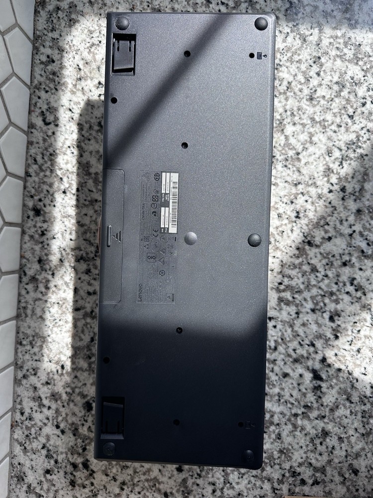 Lenovo Essential Wireless Keyboard & Mouse Combo, Black, QWERTY - missing dongle