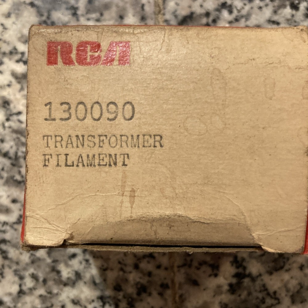 RCA 130090 Filament Transformer Vintage Electrical Component