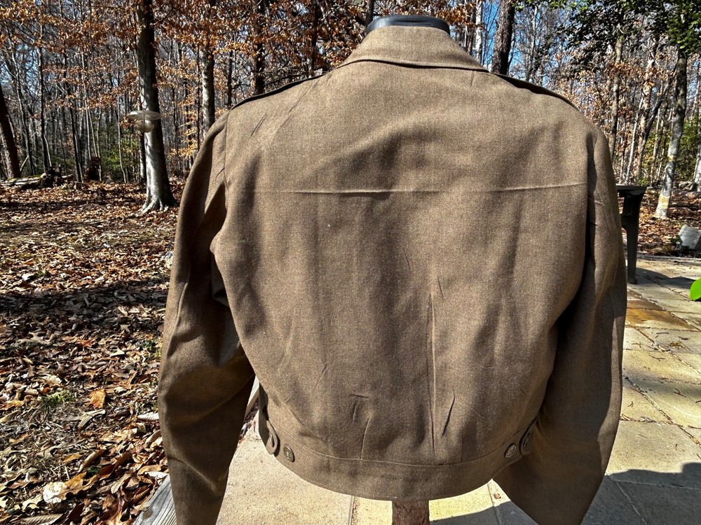 Korean War Era Engineer Ike Eisenhower Jacket Size 40 Regular