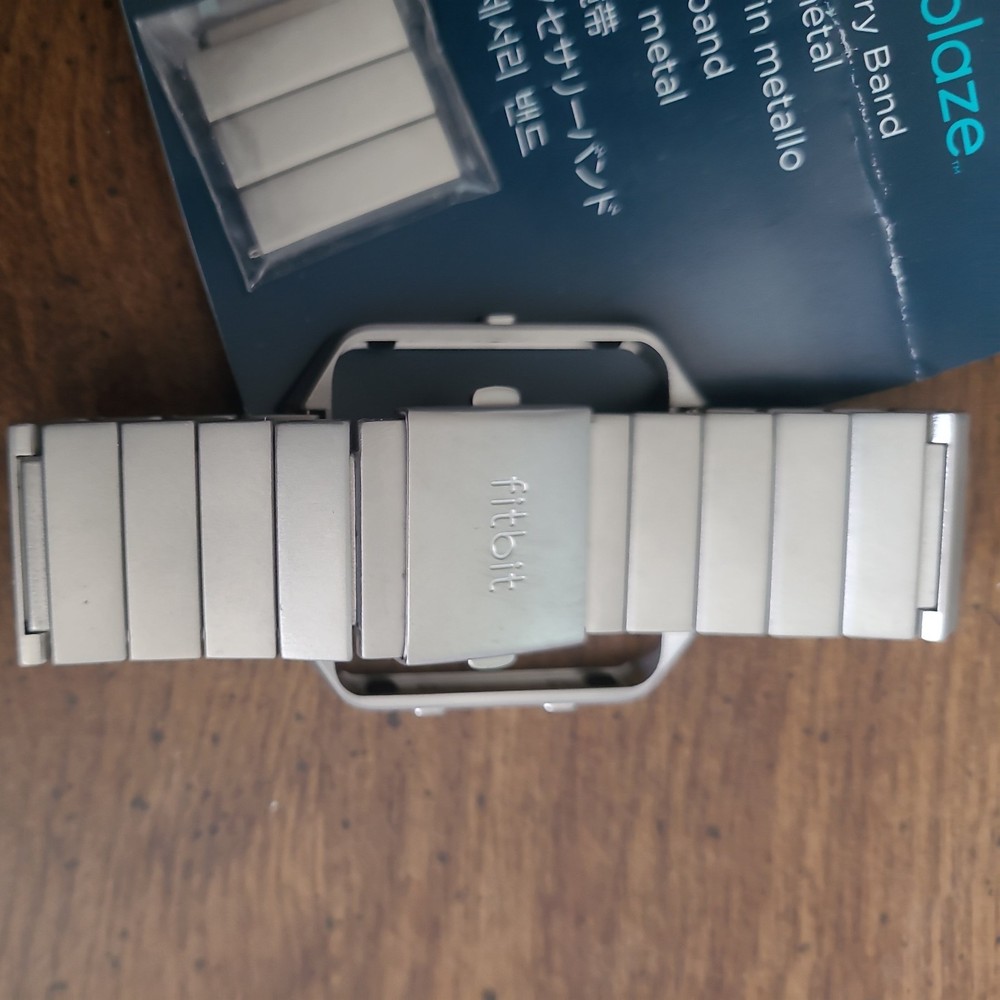 Fitbit Blaze Metal Accessory Band - Silver