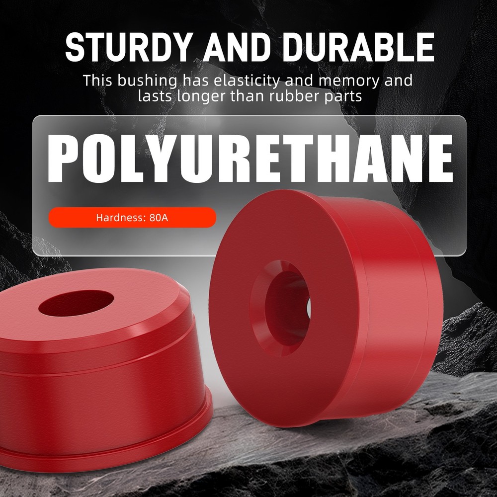 Pair Poly 80A Front Lower Control Arm Bushing Set For BMW 3 Series E30 E36 M3 Z3