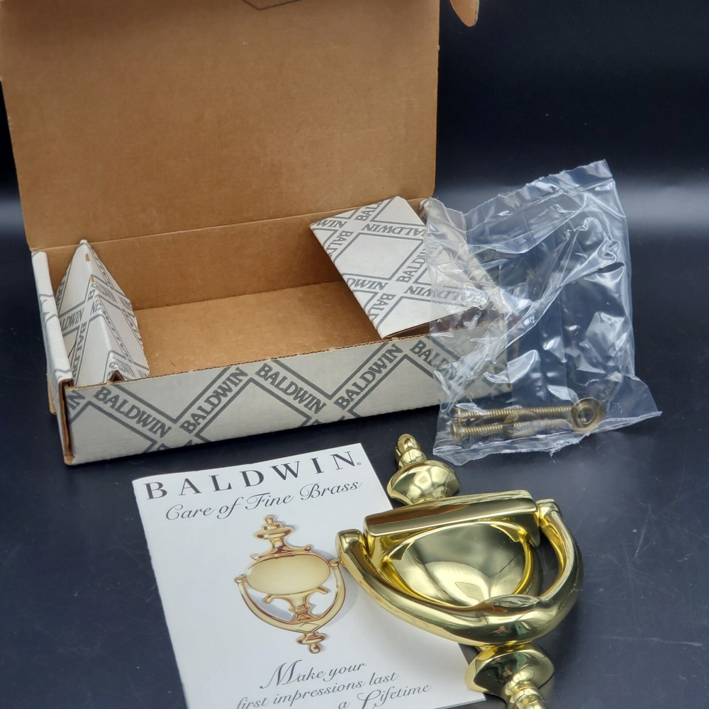 Baldwin Brass Door Knocker NOS. 0100-030