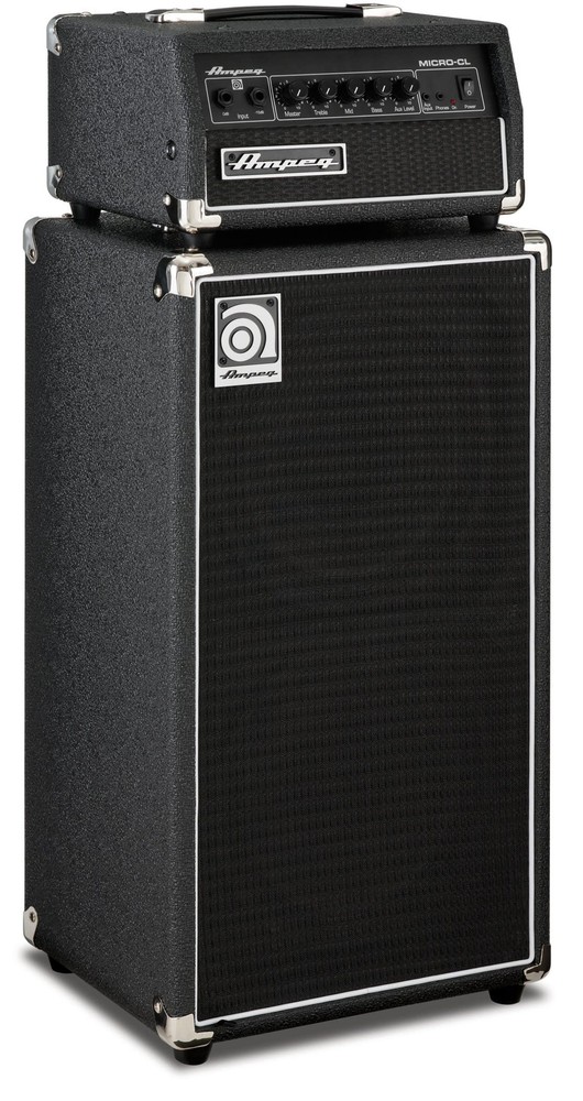 Ampeg Micro-CL Bass Stack, 100W, Black