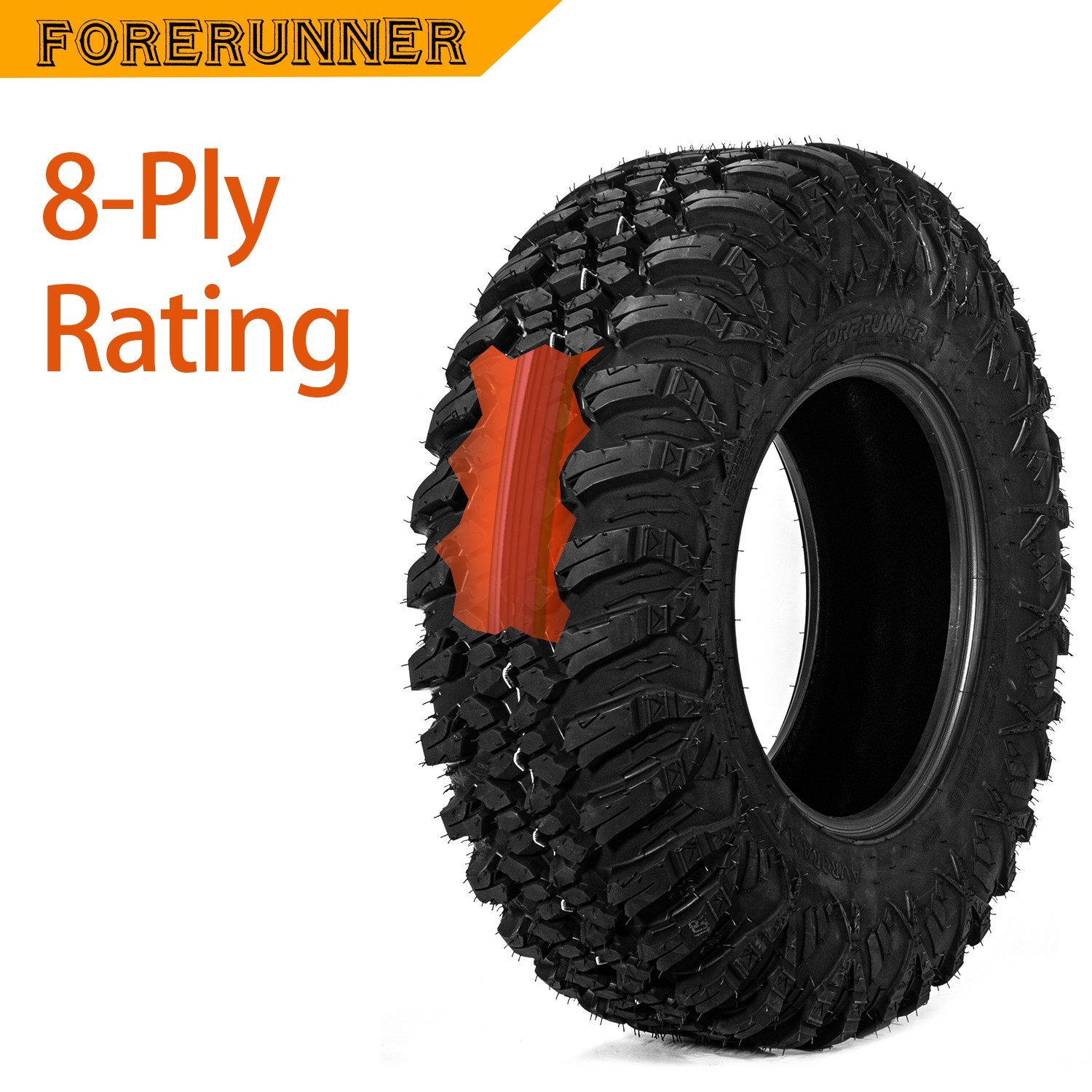 Full Set 32x10x15 ATV UTV Tires 32x10-15 8PR Radial 32 10 15 Mud All Terrain