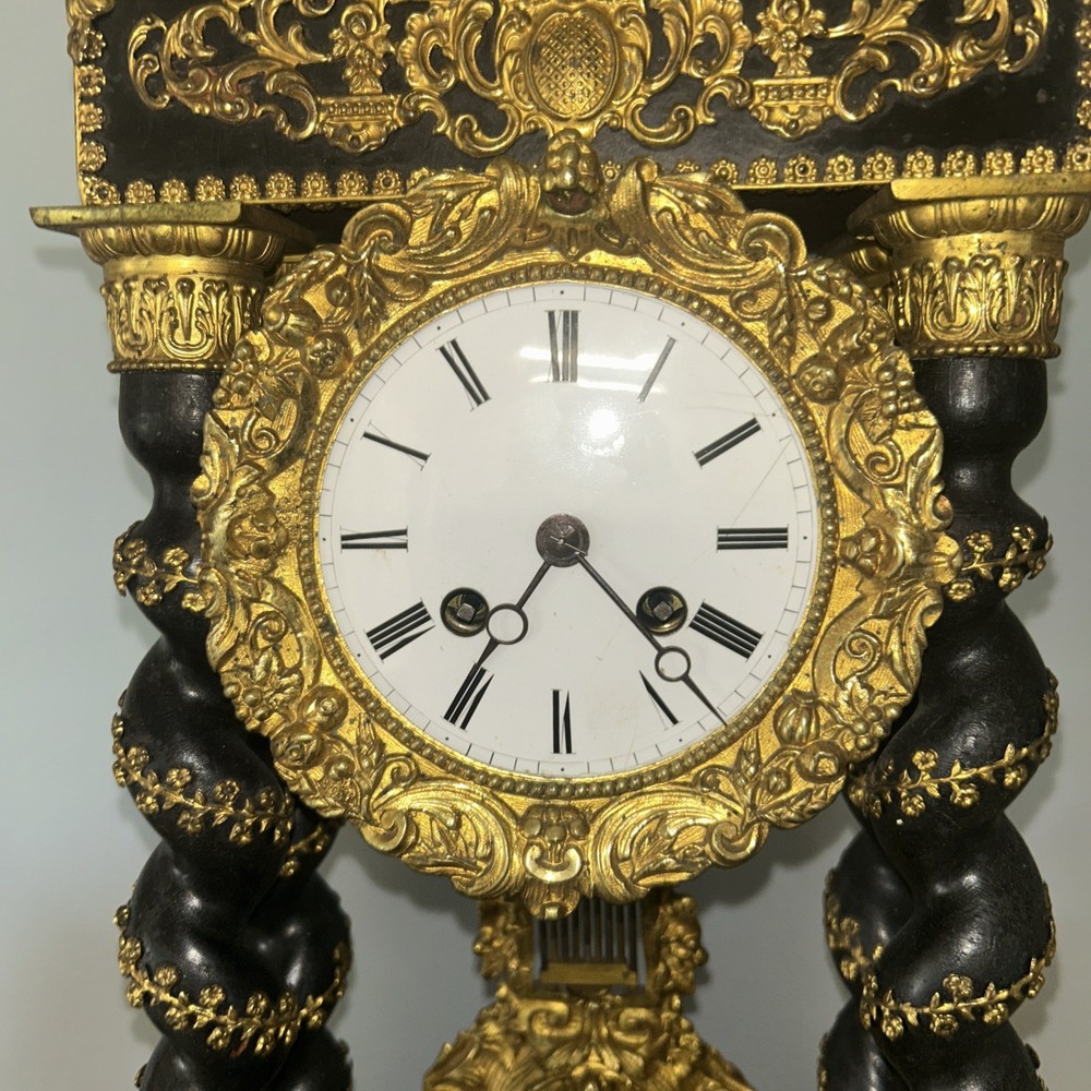 Napoleon 111 / Ebonized Wood N Guilded Bronze/ Working