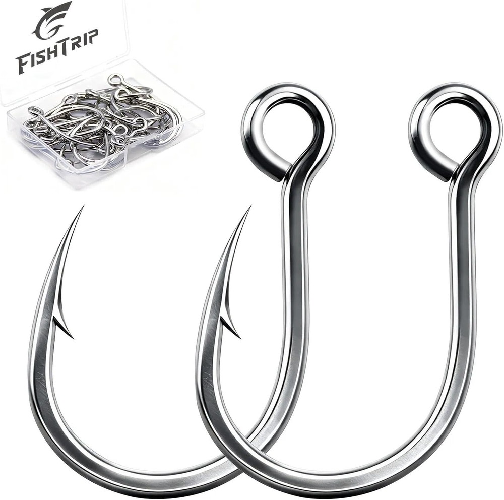 Fishing Inline Single Hooks - in Line Hooks for Treble Hook Replacement